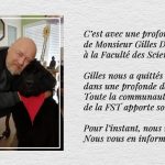 Annonce du Décès de Monsieur Gilles Decock