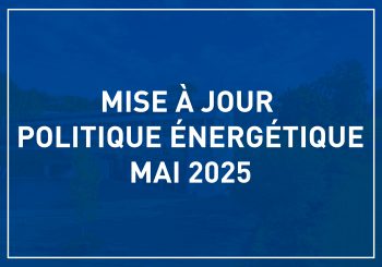 Mise à jour de la politique Énergétique 2025