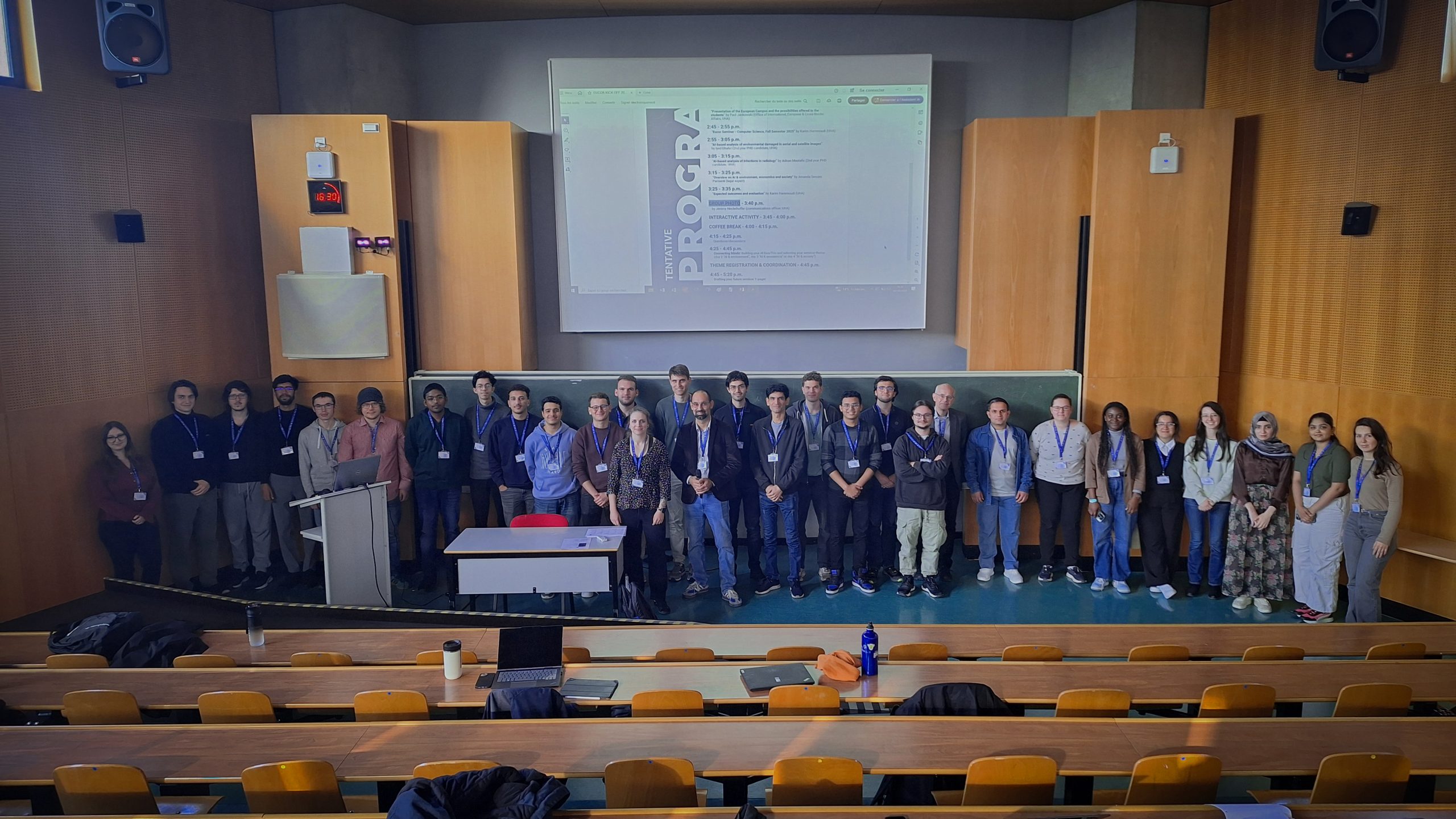 Séminaire EUCOR du Master informatique : un pas de plus vers le campus Européen !