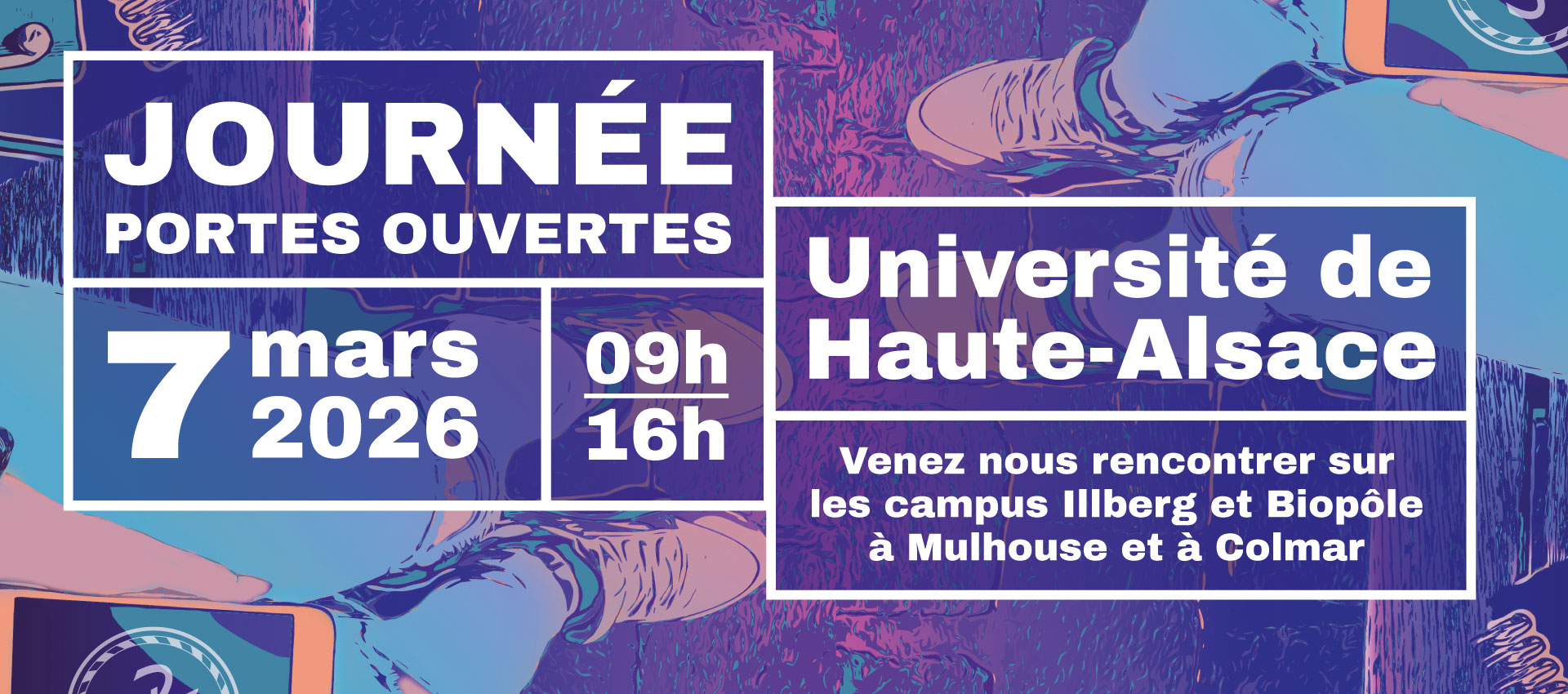 Journée Portes Ouvertes de la Faculté des Sciences et Techniques (FST) le samedi 7 mars 2026 sur le campus Illberg à Mulhouse et Biopôle à Colmar